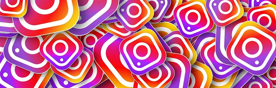 Geschichtete Instagram-Symbole: Recruiting-Plattform
